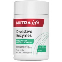 Nutralife 纽乐 植物消化酶酵素 60粒-保质期-2027.6