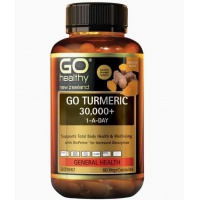GO healthy 高之源TURMERIC姜黄素 30,000mg 60粒-保质期-2027.10