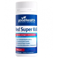 Good health 好健康 红磷虾油胶囊虾青素1000mg 60粒---保质期2027.03