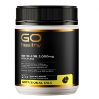GO Healthy 高之源 2000mg鱼油胶囊230粒-保质期-2028.01