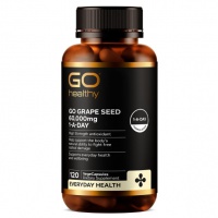 Go Healthy 高之源 高含量 葡萄籽 胶囊 60000mg 120粒-保质期-2027.12