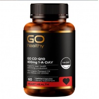 GO Healthy 高之源 心脏辅酶COQ10 400mg 60粒-保质期-2027.7