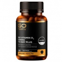 GO Healthy 高之源 维生素D3胶囊 60粒-保质期-2027.12