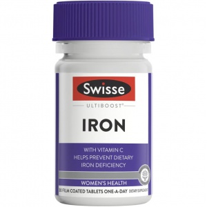 Swisse Ultiboost Iron 斯维诗补铁片改善贫血30片【2027.08】