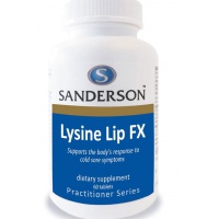 Sanderson Lysine Lip FX 60 Tablets Sanderson 成长赖氨酸60粒