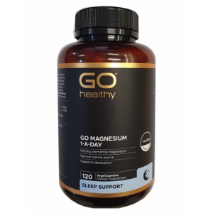 Go Healthy Magnesium 高之源镁 500mg 120粒【保质期2028/01】