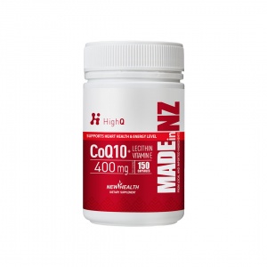 HighQ CoQ10+lecithin&VE Co-q10 400mg 辅酶 150粒