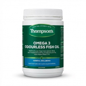 Thompson's 汤普森无腥味深海鱼油 400粒【2028.09】