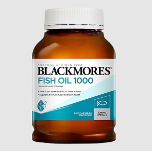 Blackmores 澳佳宝原味鱼油1000mg 400粒【2027.05】
