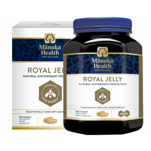 【顺丰直邮包邮】Manuka Health 蜜纽康 蜂王浆胶囊 365粒-保质期-27.10