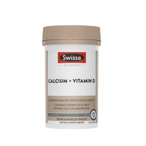 Swisse 钙+维生素D3 150片【2029.01】