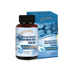 Aulando 欧兰多小金粒超纯95%omeg-3鱼油 60粒