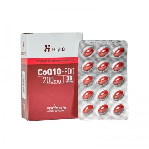 HighQ 辅酶Q10 200mg+PQQ 护心胶囊 30粒 （复合增效型）【2028.03】