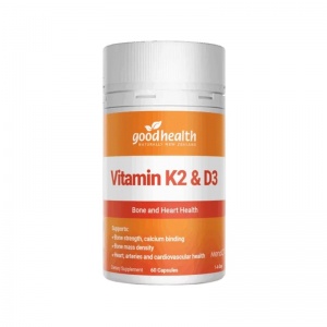 Good Health 好健康 维生素 K2 & D3 60粒【2029.01】