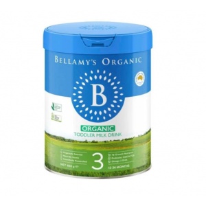 AU-Bellamy's贝拉米有机婴儿奶粉3段800g*3罐装【2028.03】