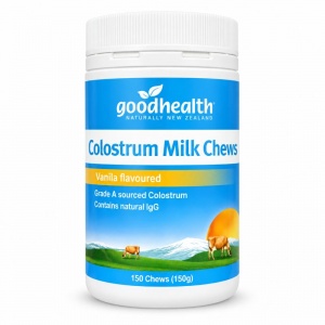 Good Health 好健康 牛初乳咀嚼片 香草味 150粒【保质期2028.03】
